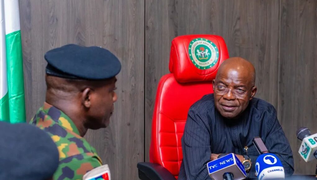 Governor Otti Pledges Continued Collaboration With JTF To Tackle Crime In Abia, South-East Governor Otti Pledges Continued Collaboration With JTF To Tackle Crime In Abia, South-East