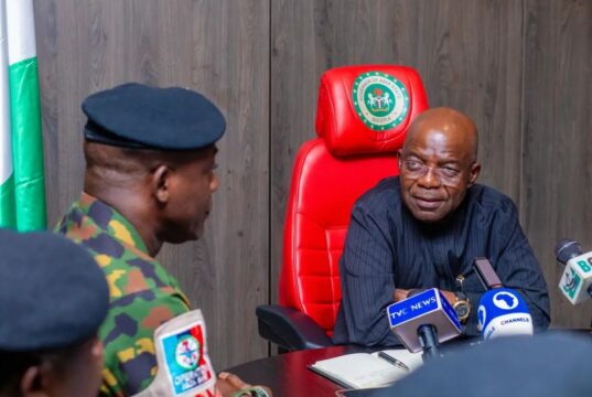 Governor Otti Pledges Continued Collaboration With JTF To Tackle Crime In Abia, South-East Governor Otti Pledges Continued Collaboration With JTF To Tackle Crime In Abia, South-East