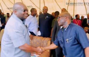 Gov. Otti Congratulates Ex-Governor Ikpeazu On Appointment As Nigeria’s Ambassador To Spain Gov. Otti Congratulates Ex-Governor Ikpeazu On Appointment As Nigeria’s Ambassador To Spain