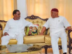 Senator Kalu Visits Mentor Jim Nwobodo In Enugu, Discusses Nigeria’s Future (Photos) Senator Kalu Visits Mentor Jim Nwobodo In Enugu, Discusses Nigeria’s Future (Photos)