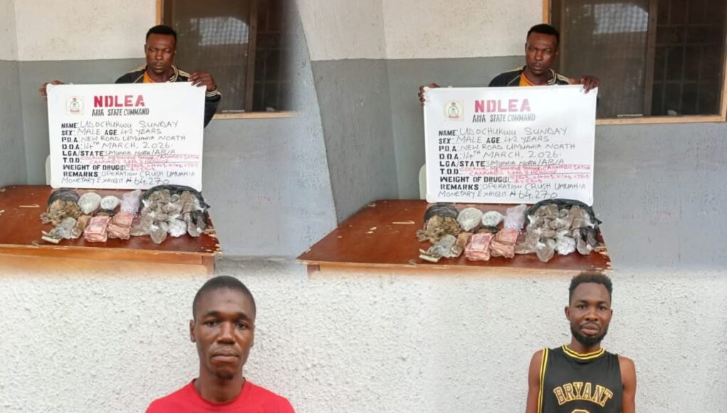 Nigerian Army Raids Drug Den In Umuahia, Arrests Three Suspects