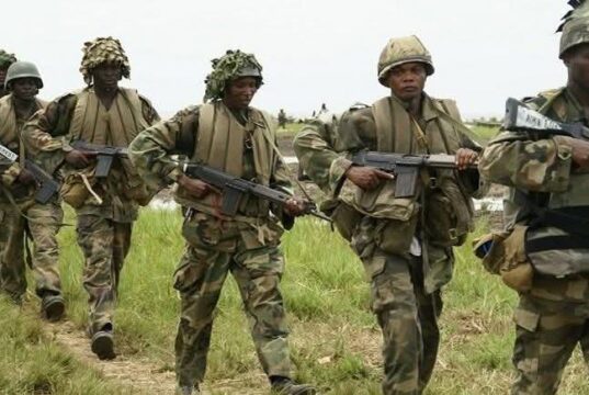 Troops Recover Stolen Vehicle In Abia Forest, Intensify Manhunt For Kidnappers Troops Recover Stolen Vehicle In Abia Forest, Intensify Manhunt For Kidnappers