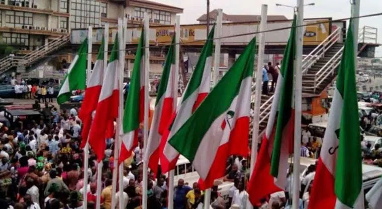 PDP-rally-logo PDP Rift Widens As Wike Camp Defies Turaki, Vows To Hold Convention
