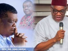 Senator Orji Kalu Urges Abia Govt To Immortalise Rev Dr. Uma Ukpai Senator Orji Kalu Urges Abia Govt To Immortalise Rev Dr. Uma Ukpai