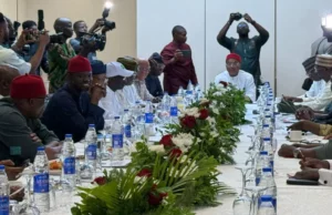 APC Governors Visit Tinubu, Hold Crucial Meeting In Lagos Ahead Party Primaries APC Governors Visit Tinubu, Hold Crucial Meeting In Lagos Ahead Party Primaries