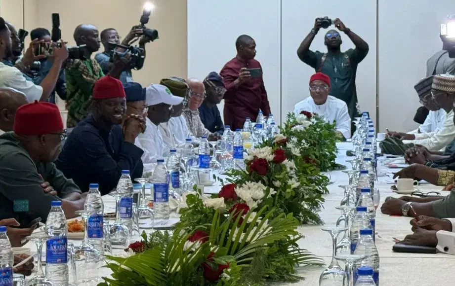 APC Governors Visit Tinubu, Hold Crucial Meeting In Lagos Ahead Party Primaries