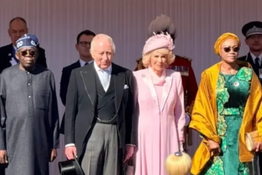 King Charles Receives President Tinubu, Wife As UK State Visit Begins King Charles Receives President Tinubu, Wife As UK State Visit Begins