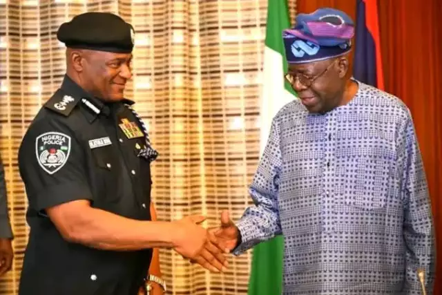 President Tinubu Swears In Olatunji Disu As Substantive IGP President Tinubu Swears In Olatunji Disu As Substantive IGP