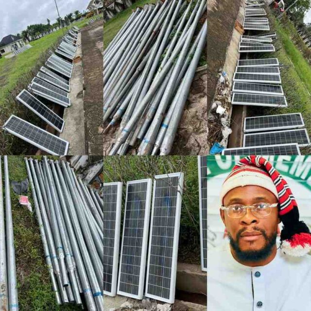 Hon. Ibe Secures Fresh Batch of Solar Street Lights for Arochukwu/Ohafia Communities Hon. Ibe Secures Fresh Batch of Solar Street Lights for Arochukwu/Ohafia Communities