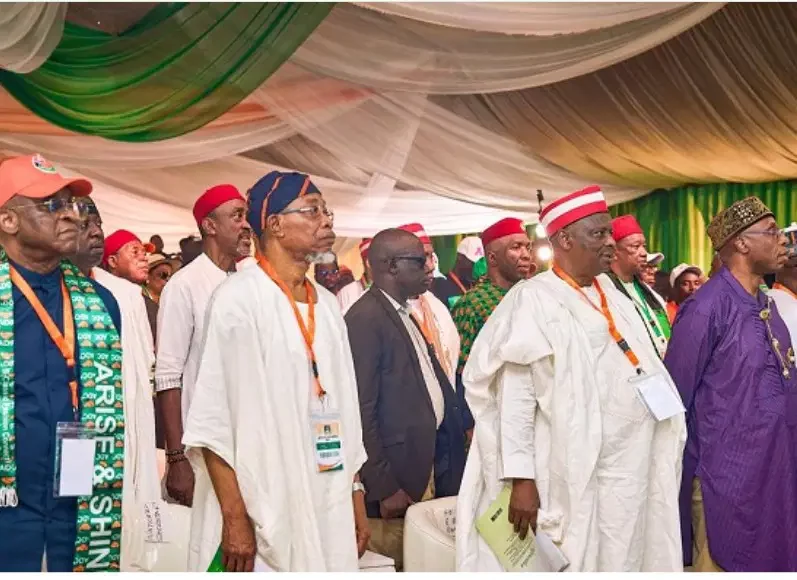 ADC-convention ADC Held Its National Convention Despite INEC, Court Orders