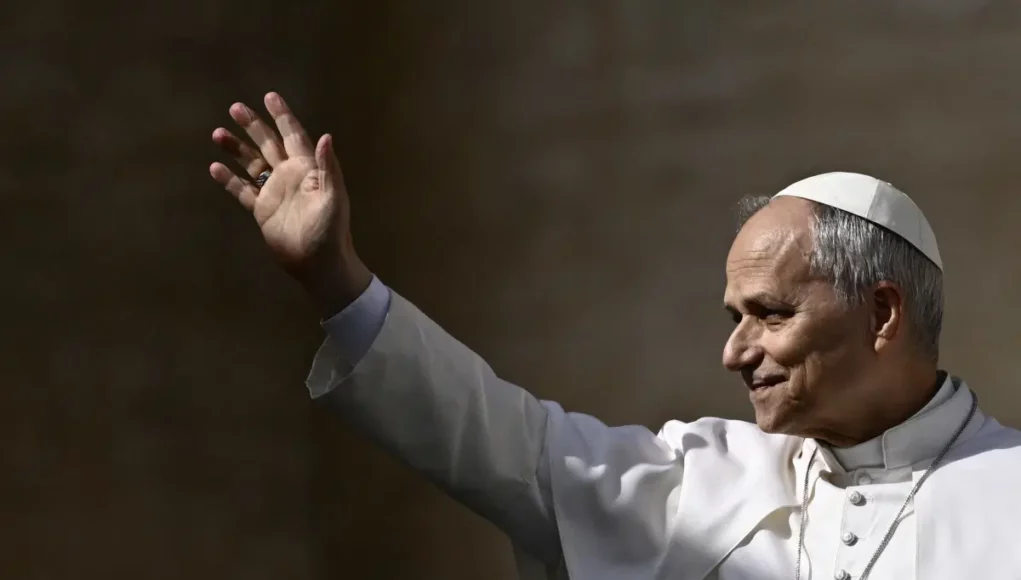 AFP__20260218__97YZ9XR__v2__MidRes__TopshotVaticanReligionPopeAudience Pope Leo XIV Begins 10-Day Africa Tour As Trump Attacks Pontiff