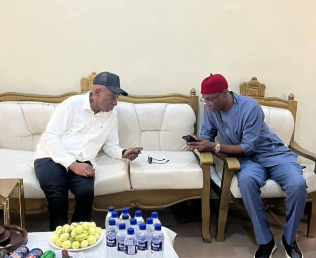 “Whatever I Am Politically Today Is Courtesy Of Your Father” — Sen. Adighije Backs Apugo’s 2027 Bid (VIDEO) “Whatever I Am Politically Today Is Courtesy Of Your Father” — Sen. Adighije Backs Apugo’s 2027 Bid