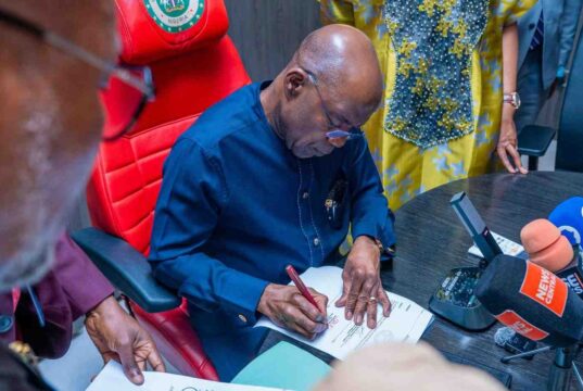 Gov. Otti Signs Historic Law To Protect Rape, GBV Survivors In Abia Gov. Otti Signs Historic Law To Protect Rape, GBV Survivors In Abia