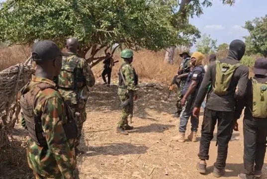 Troops Neutralise 2 Terrorists, Recover Arms In Kaduna Troops Neutralise 2 Terrorists, Recover Arms In Kaduna