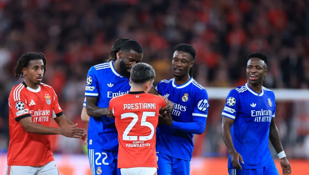 UEFA Ban Prestianni For Six Games Over Vinicius Incident