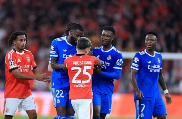 UEFA Ban Prestianni For Six Games Over Vinicius Incident UEFA Ban Prestianni For Six Games Over Vinicius Incident