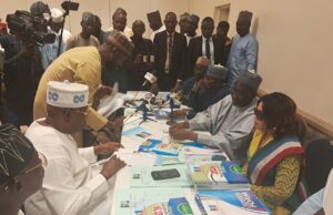 Faleke Picks Presidential Forms For President Tinubu Faleke Picks Presidential Forms For President Tinubu