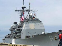 US Warships Crosses Strait of Hormuz US Warships Crosses Strait of Hormuz
