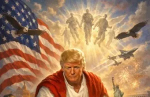 Trump Deletes Jesus Post Of Himself After Outcry Trump Deletes Jesus Post Of Himself After Outcry