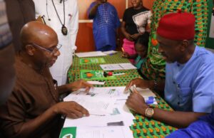 Amaechi Submits ADC Presidential Nomination Forms Ahead Of 2027 Elections Amaechi Submits ADC Presidential Nomination Forms Ahead Of 2027 Elections