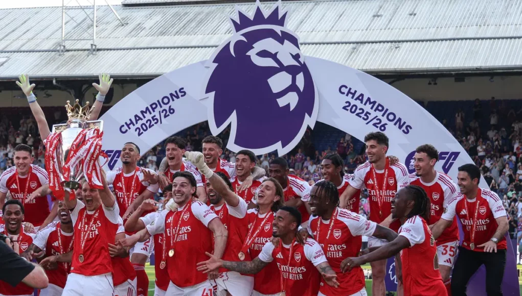 Arsenal FC Claims English Premier League Trophy After 22 years