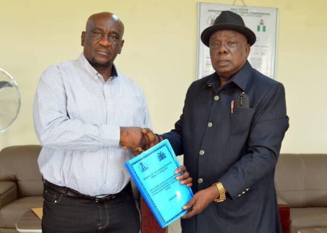 Abia Panel Submits Report On Okon Aku Ohafia Crisis, Govt Promises Action Abia Panel Submits Report On Okon Aku Ohafia Crisis, Govt Promises Action