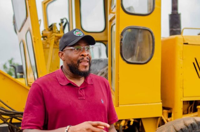 Hon. Ibe Procures Pay-loader, Grader for Rural Roads, Farming Access In Arochukwu/Ohafia (Photos) Hon. Ibe Procures Pay-loader, Grader for Rural Roads, Farming Access In Arochukwu/Ohafia