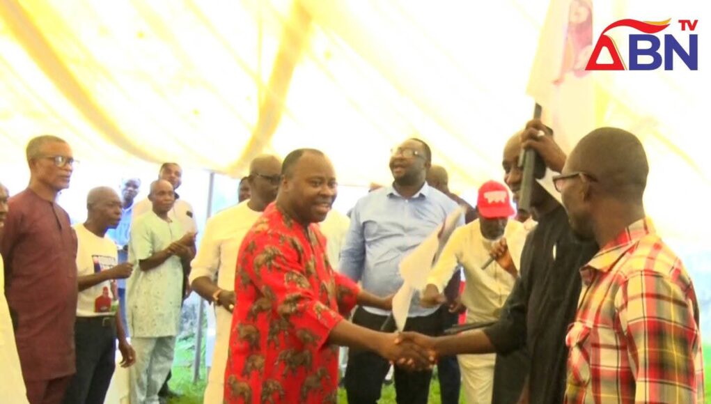 Paul Ikonne Inaugurates “Asiwaju Tsunami 2027” Coordinators In Abia (Photos, Video)