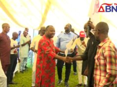 Paul Ikonne Inaugurates “Asiwaju Tsunami 2027” Coordinators In Abia (Photos, Video) Paul Ikonne Inaugurates “Asiwaju Tsunami 2027” Coordinators In Abia (Photos, Video)
