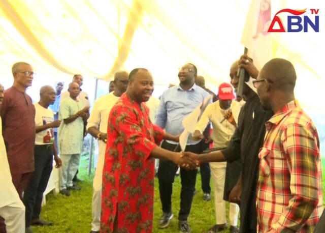Paul Ikonne Inaugurates “Asiwaju Tsunami 2027” Coordinators In Abia (Photos, Video)