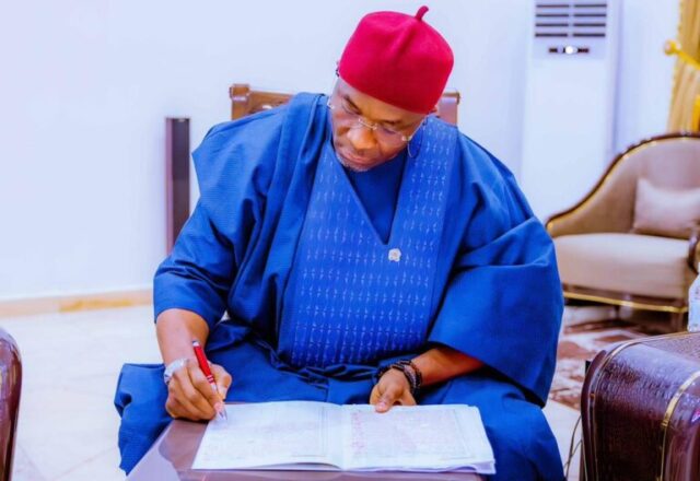 Deputy Speaker Kalu Signs Tinubu’s 2027 Nomination Form Deputy Speaker Kalu Signs Tinubu’s 2027 Nomination Form