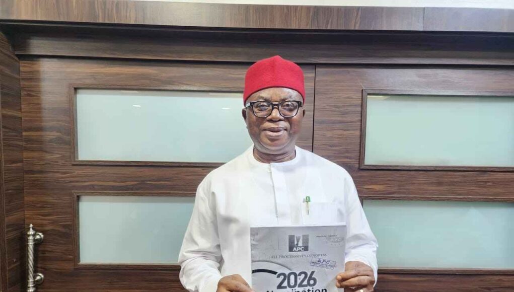 Abia Central 2027: Onuigbo Confident Of Victory After APC Form Submission