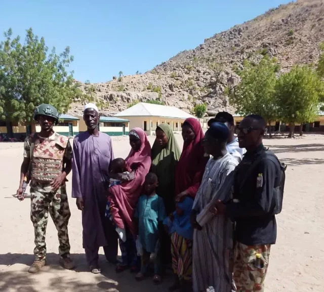 Troops Rescue Six Abducted Women, Children In Borno Troops Rescue Six Abducted Women, Children In Borno