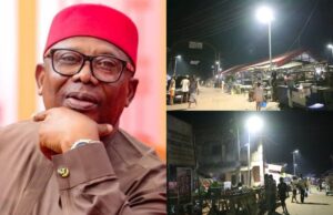 Senator Akobundu Unveils Fresh Solar Streetlight Projects Across Abia Central Communities, Markets Senator Akobundu Unveils Fresh Solar Streetlight Projects Across Abia Central Communities, Markets