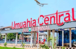 Otti Immortalises Prof Nnenna Oti, Names Umuahia Bus Terminal After Her Otti Immortalises Prof Nnenna Oti, Names Umuahia Bus Terminal After Her