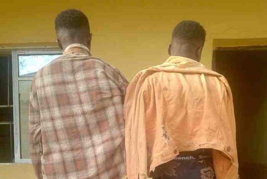 Abia Police Arrest Two Suspects Over Attempted Child Theft, Drug Possession Abia Police Arrest Two Suspects Over Attempted Child Theft, Drug Possession