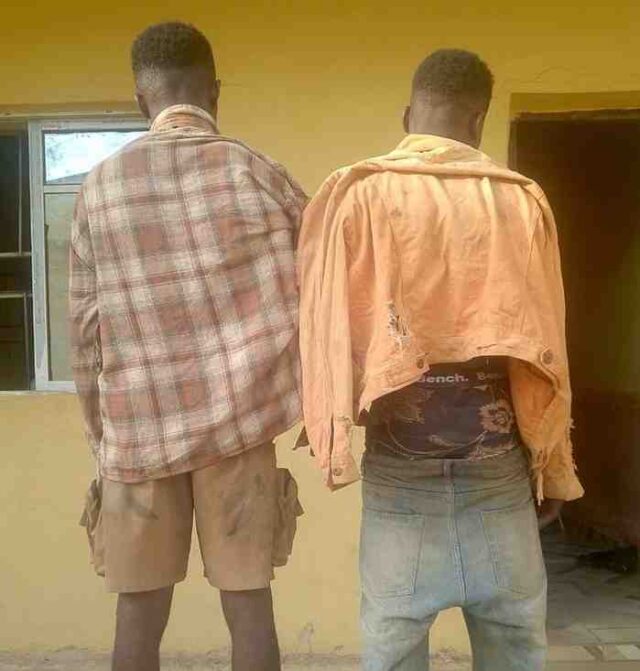 Abia Police Arrest Two Suspects Over Attempted Child Theft, Drug Possession Abia Police Arrest Two Suspects Over Attempted Child Theft, Drug Possession