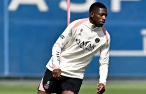 PSG’s Dembele To Undergo Treatment For Leg Issue Before UCL Final PSG’s Dembele To Undergo Treatment For Leg Issue Before UCL Final