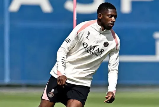 PSG’s Dembele To Undergo Treatment For Leg Issue Before UCL Final PSG’s Dembele To Undergo Treatment For Leg Issue Before UCL Final