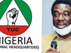 TUC Urges FG To Adopt Equal Retirement Policies Of 65yrs, 35yrs In Service TUC Urges FG To Adopt Equal Retirement Policies Of 65yrs, 35yrs In Service