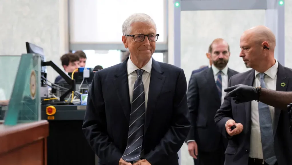 Bill Gates Arrives For Questioning In US Congress Over Epstein Ties