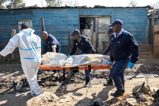 Gunmen Shoot 12 Dead Near Johannesburg Gunmen Shoot 12 Dead Near Johannesburg