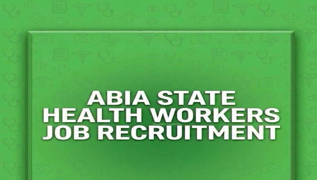 Abia Civil Service Commission Resumes Recruitment Of Health Personnel | APPLY NOW
