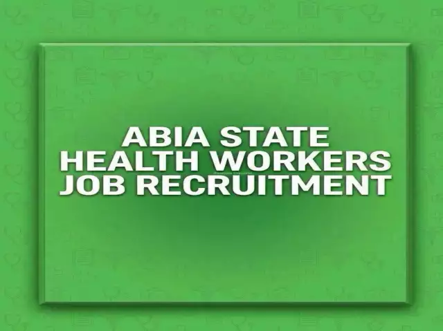 Abia Civil Service Commission Resumes Recruitment Of Health Personnel | APPLY NOW Abia Civil Service Commission Resumes Recruitment Of Health Personnel | APPLY NOW