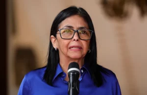 Venezuela’s Interim President Rodriguez Confirms Phone Call With US Rubio Over Deadly Earthquake Venezuela’s Interim President Rodriguez Confirms Phone Call With US Rubio Over Deadly Earthquake