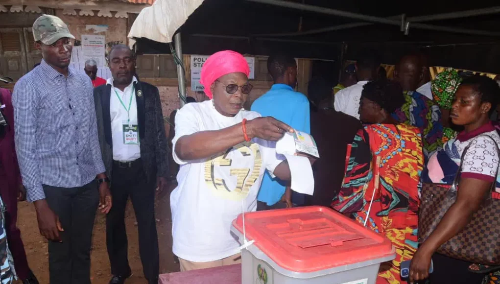Ekiti State Deputy Governor Commends Voters' Patriotism Towards Civic Responsibility