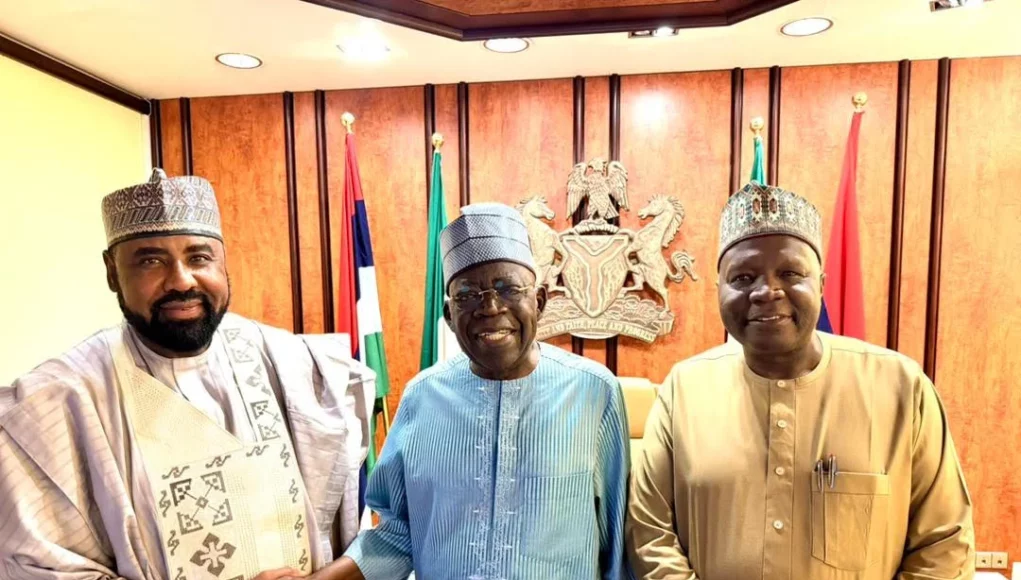Gov. Yahaya Introduces APC Gombe Governorship Candidate To President Tinubu
