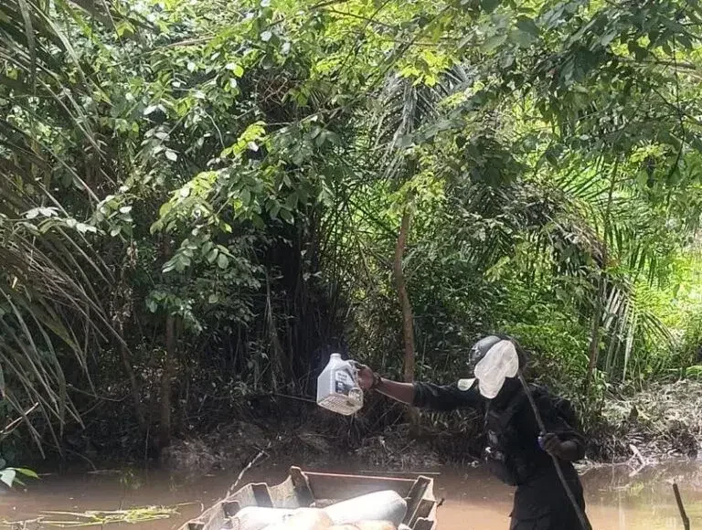 Navy Intercepts 22,870 Litres Of illegal Diesel In Rivers Operation