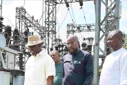 Hon. Ibe Inspects Ohafia Substation, Says Power Restoration Now Within Reach As Light Up Ohafia Project Crosses 75% Completion Hon. Ibe Inspects Ohafia Substation, Says Power Restoration Now Within Reach As Light Up Ohafia Project Crosses 75% Completion