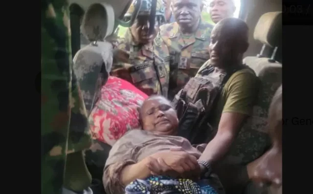 Troops Rescue Widow Of Former Defence Spokesman Rabe Abubakar From Terrorists Troops Rescue Widow Of Former Defence Spokesman Rabe Abubakar From Terrorists
